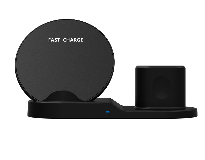 3 in1 10W Qi Wireless Charger Dock Station Fast Charging for Apple Watch 1 2 3 4 For iPhone XR XS Max For Samsung S9 For AirPods eprolo