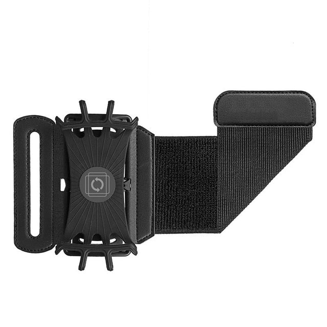 180 Degree Rotatable Running Wristband Phone Case Arm Band Sport Cycling Gym Wristlet Belt Armband Bag eprolo