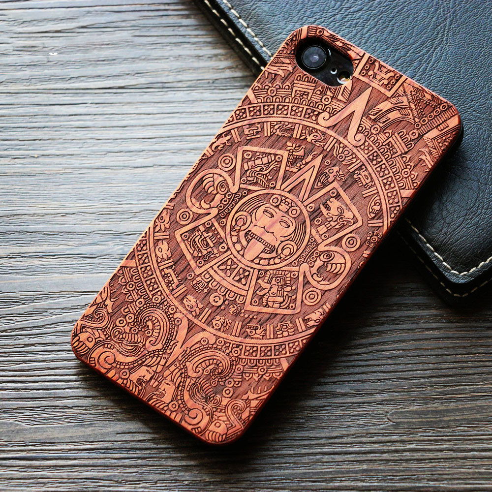 25 Design Tiger Dragon Luxury Wood Phone Case For Apple iPhone 5 5S SE 6 6plus 6S 7 8 Plus X XS Max XR Carving Wooden Case Cover eprolo