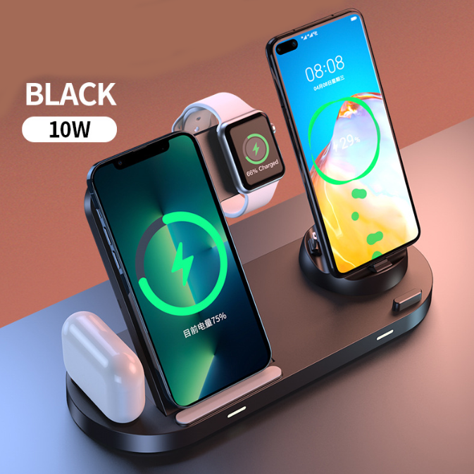 Wireless charger fast charging suitable for iPhone wireless charging watch earphones 3in1 wireless charging eprolo