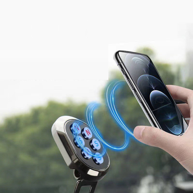 Car mobile phone holder magnetic suction cup car mobile phone holder multi-function car air outlet navigation holder eprolo
