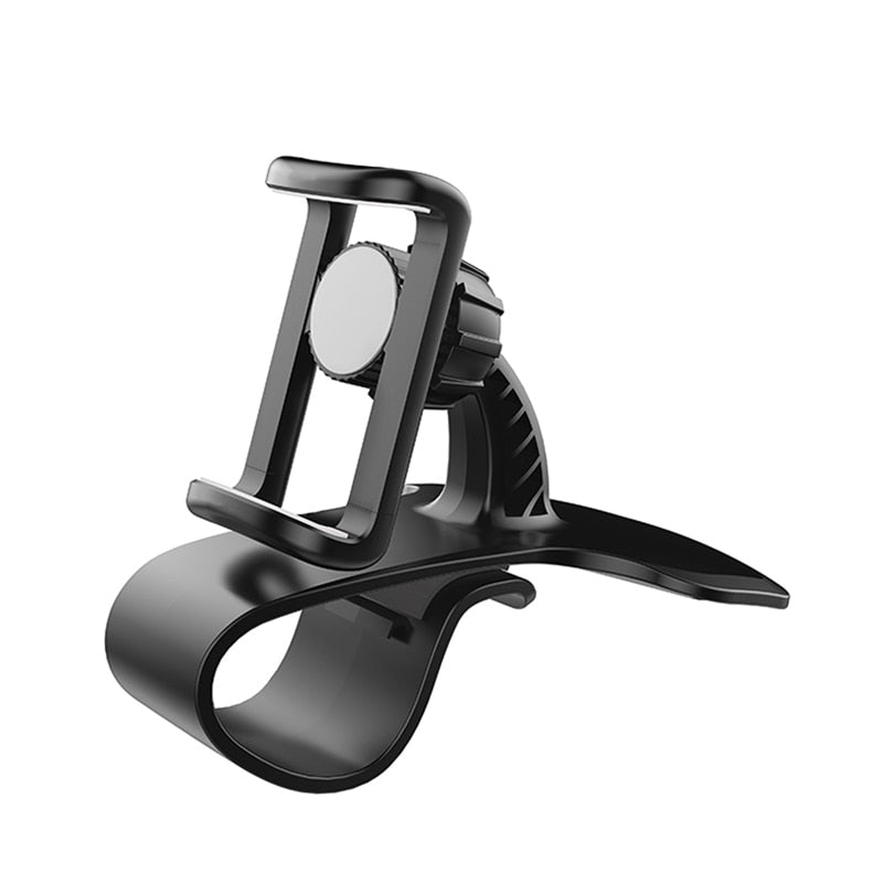 1pc Car Phone Holder Universal Cell Phone GPS Car Dashboard Mount Phone Holder Stand Hud Clip On Cradle Phone Bracket eprolo