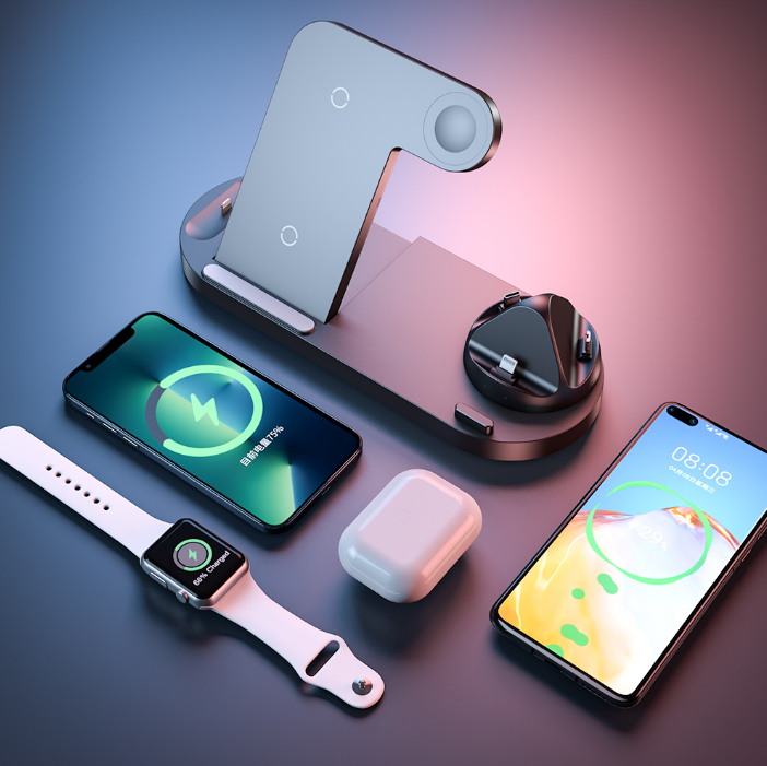 Wireless charger fast charging suitable for iPhone wireless charging watch earphones 3in1 wireless charging eprolo