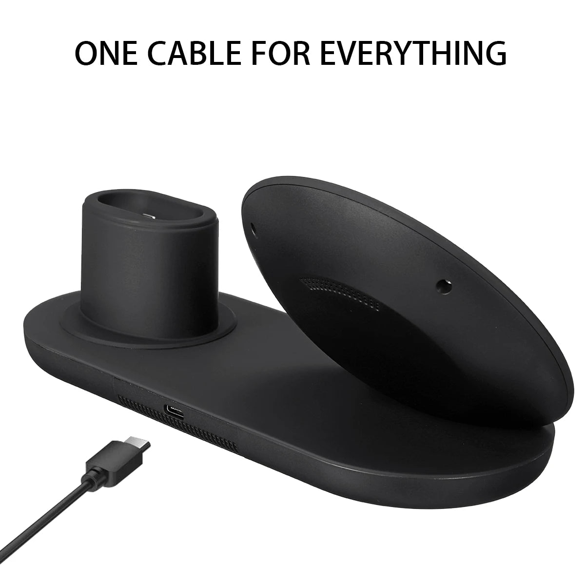 3 in1 10W Qi Wireless Charger Dock Station Fast Charging for Apple Watch 1 2 3 4 For iPhone XR XS Max For Samsung S9 For AirPods eprolo