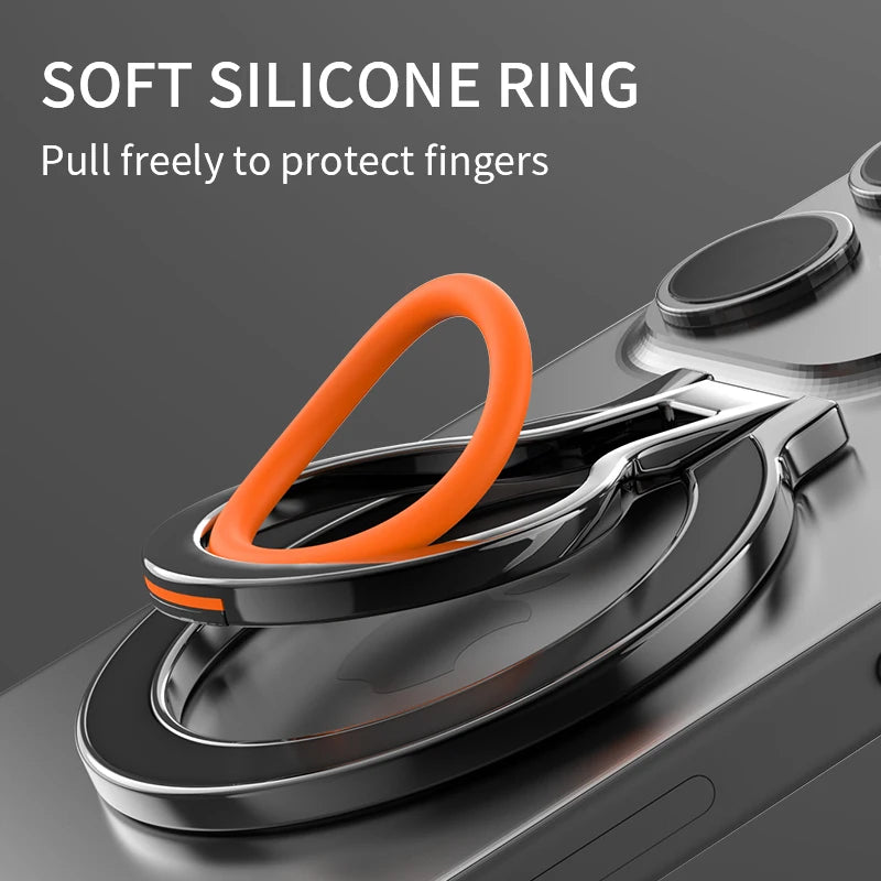 Finger Ring Holder Stand Grip Rotating For Mobile Phone Magnetic Mount Phone Back Sticker Pad Holder Bracket for iPhone Magsafe eprolo