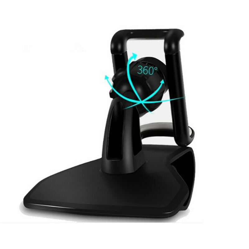 1pc Car Phone Holder Universal Cell Phone GPS Car Dashboard Mount Phone Holder Stand Hud Clip On Cradle Phone Bracket eprolo