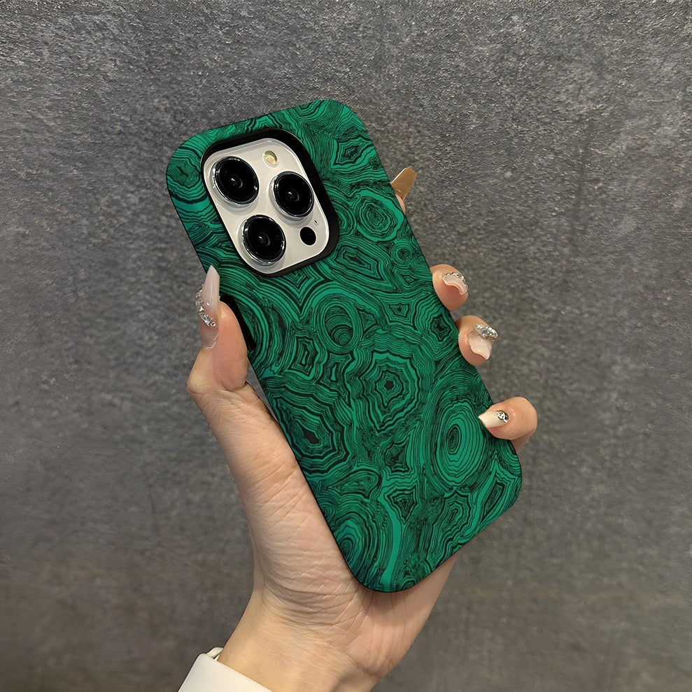 Abstract phone case Apple 16pro protective case 2-in-1 film case 13pm Apple phone case 15pm hard case eprolo