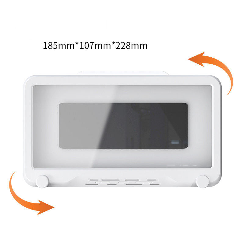 360 Degree Rotating Mobile Phone Holder Phone Stand Shower Phone Holder with Hook Waterproof Custom eprolo