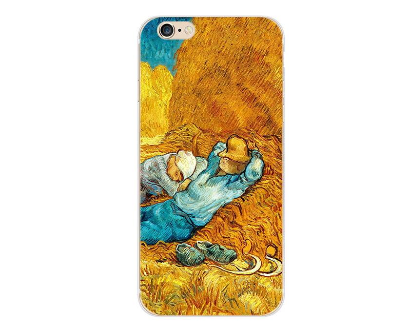 For iphone 7 6 X Case Artistic Van Gogh Starry Night Coque Phone Case for iPhone 8 7 6 6S Plus X 5 5S SE XR XS XSMAX eprolo