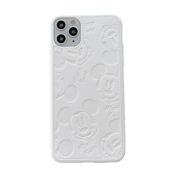Cute Mickey Is Suitable For Apple iPhone 13pro Mobile Phone Case With Skin Sticking Protective Case And 12 Soft Case eprolo