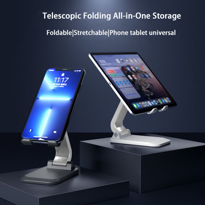 Cell Phone Stand Desktop Live Support Frame Multifunctional Tablet Stand Foldable Retractable Phone Stand eprolo