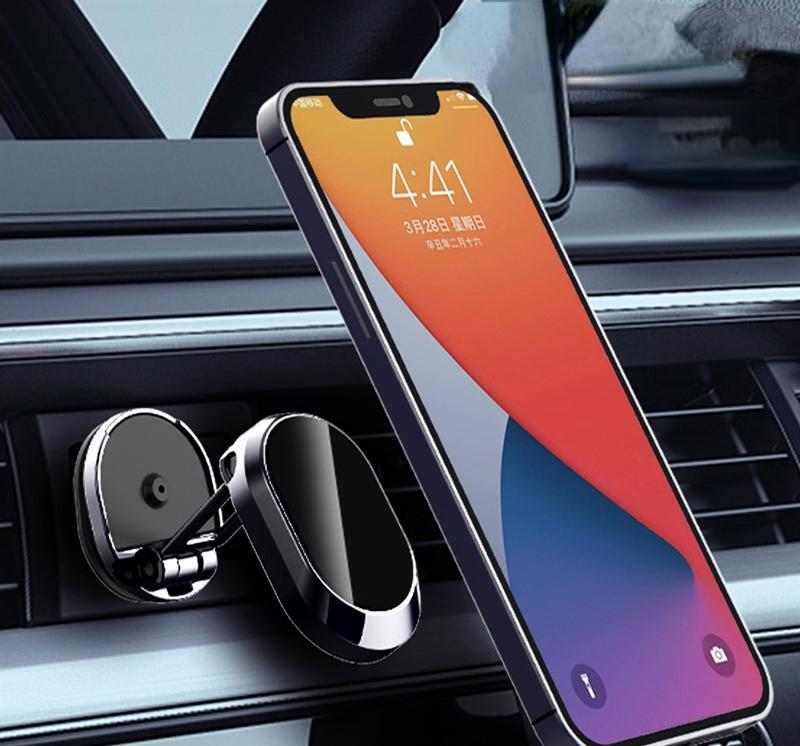 Car mobile phone holder magnetic suction cup car mobile phone holder multi-function car air outlet navigation holder eprolo