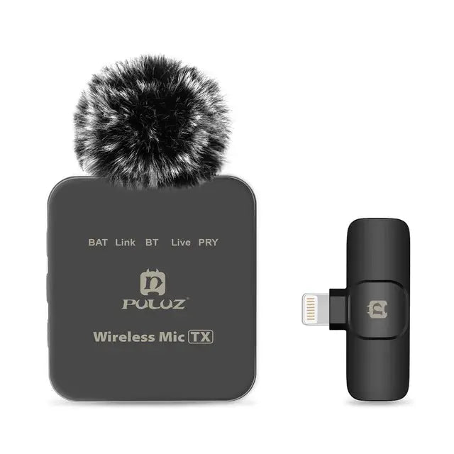 Wireless lavalier microphone mobile phone outdoor live recording noise reduction 1-to-2 wireless microphone eprolo