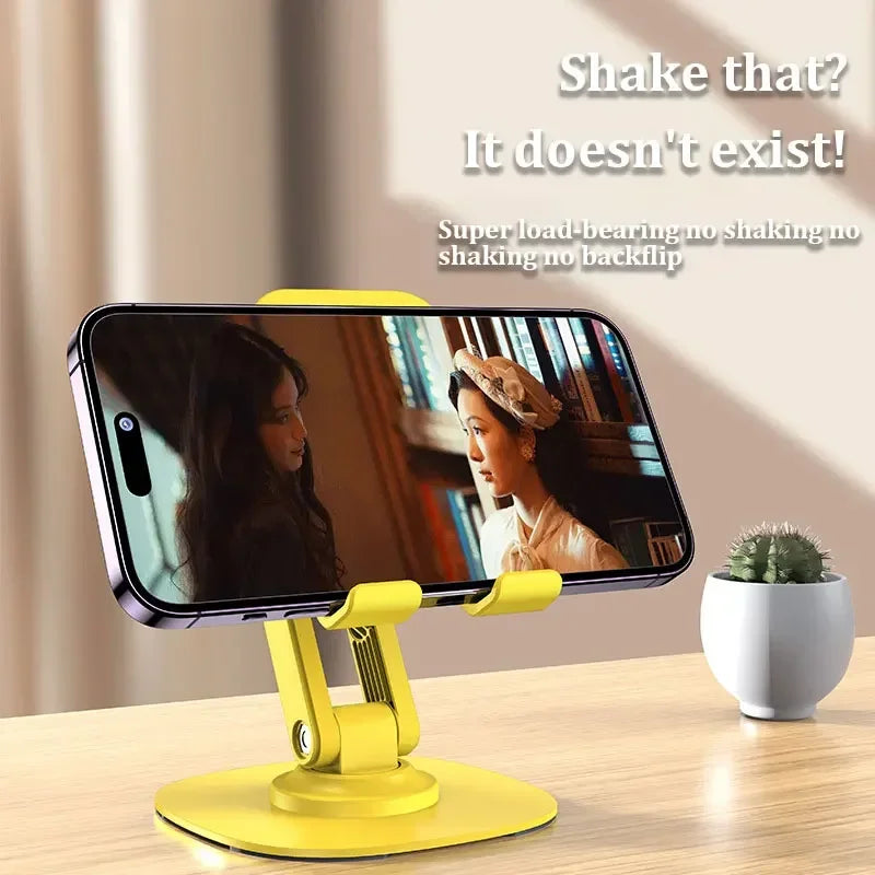 Rotating phone stand foldable desktop TV show lazy person tablet phone support stand eprolo