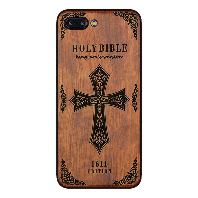 Huawei Honor 10 Case Original Boogic Real Wood funda P20 Lite Rosewood TPU Shockproof Back Cover Phone Shell Huawei P20 Pro case eprolo