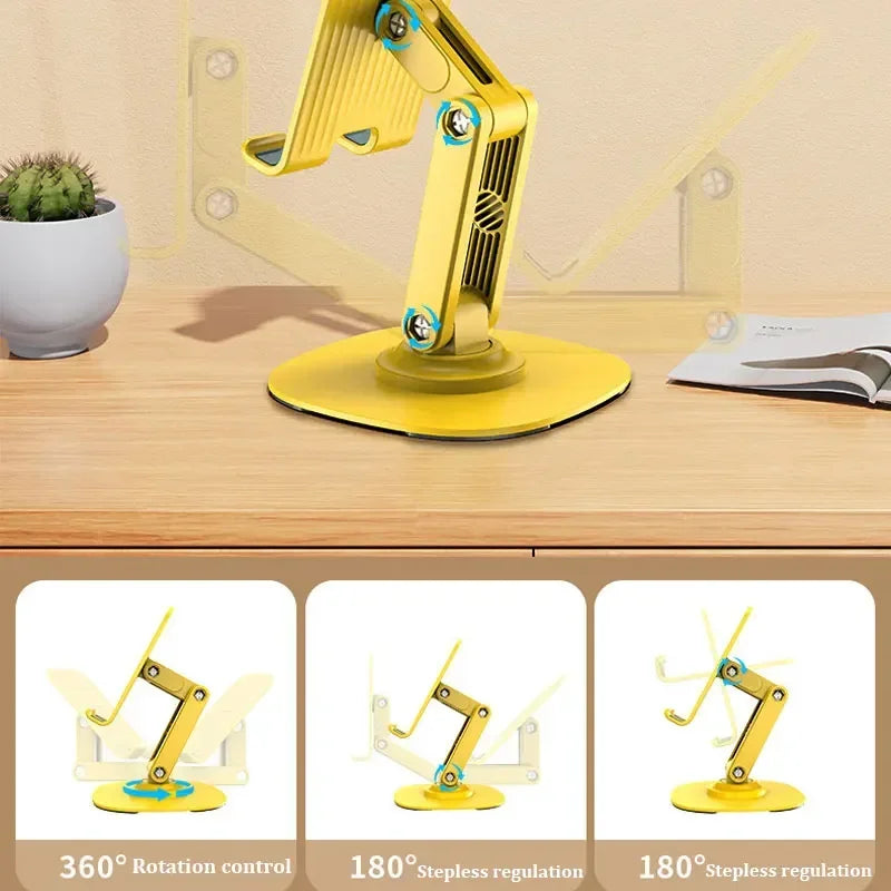 Rotating phone stand foldable desktop TV show lazy person tablet phone support stand eprolo