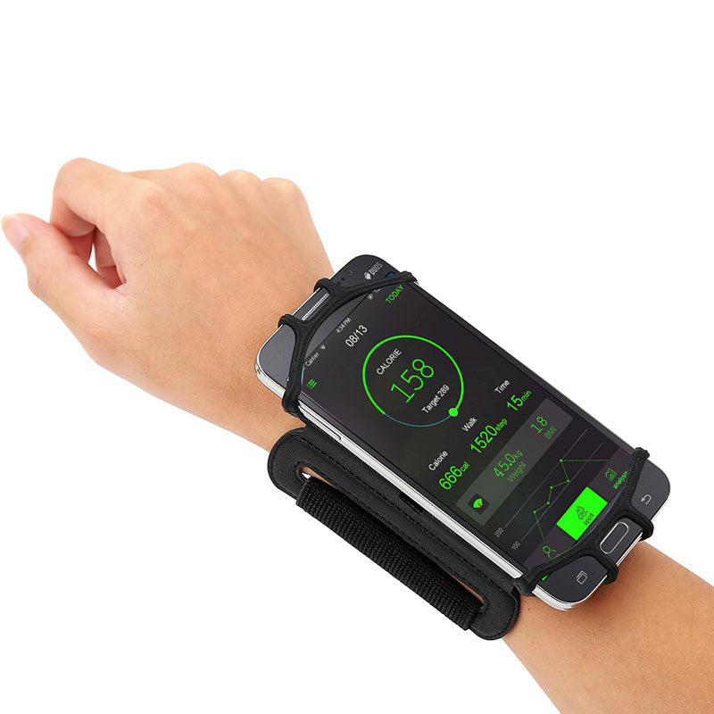 180 Degree Rotatable Running Wristband Phone Case Arm Band Sport Cycling Gym Wristlet Belt Armband Bag eprolo