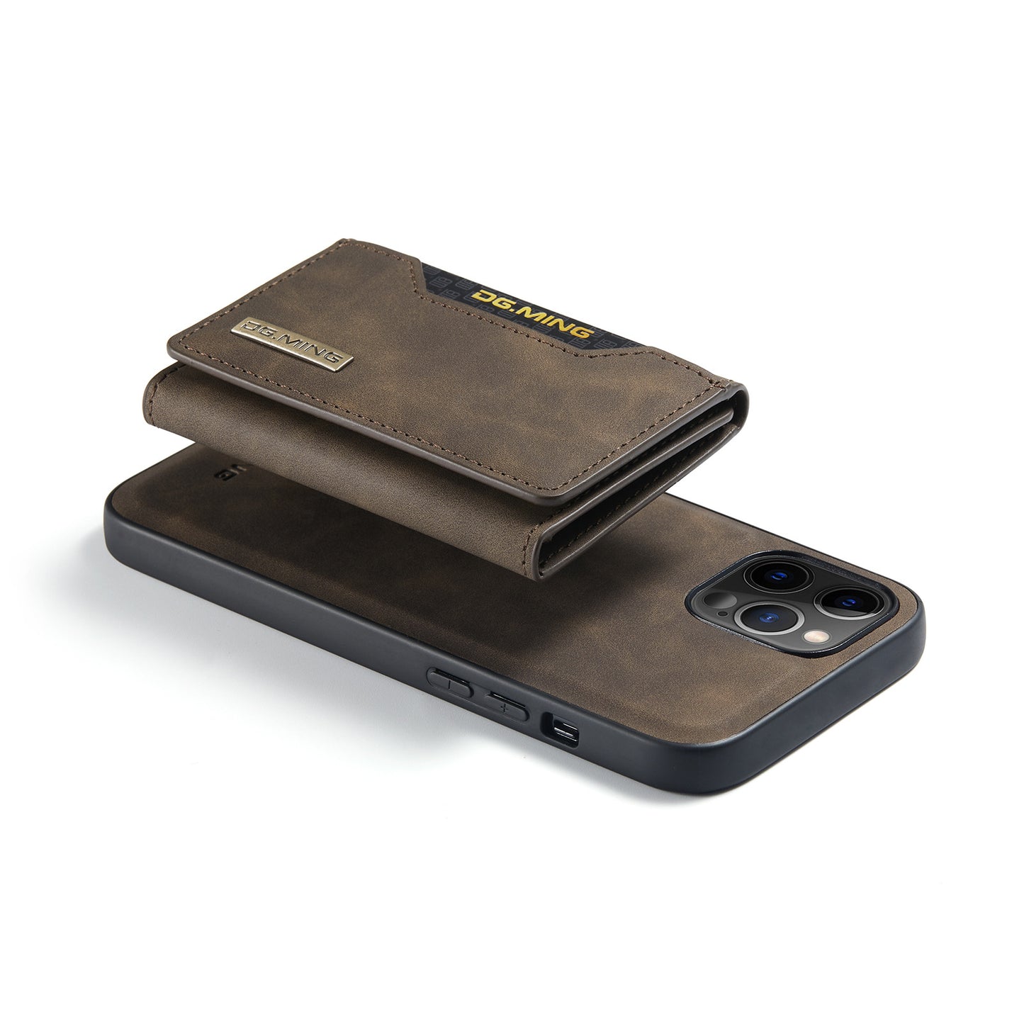 For iPhone12 Pro Max Split Card Case Phone Case iPhone13 Magnetic Card Case Protection Leather Case eprolo