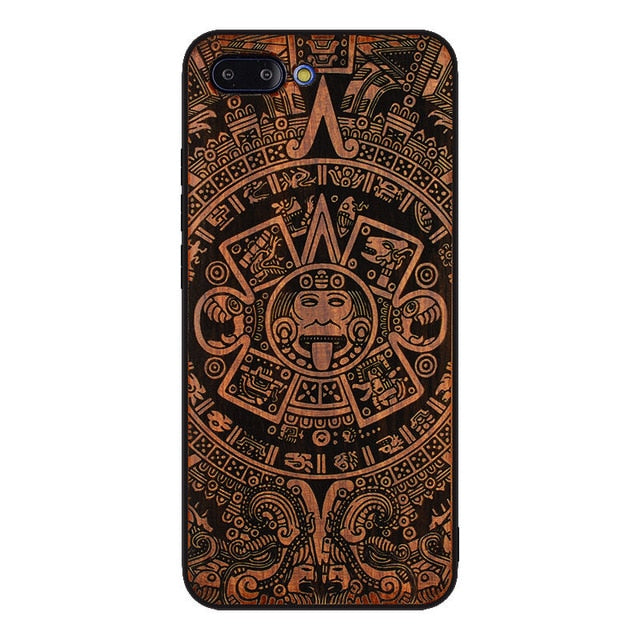 Huawei Honor 10 Case Original Boogic Real Wood funda P20 Lite Rosewood TPU Shockproof Back Cover Phone Shell Huawei P20 Pro case eprolo