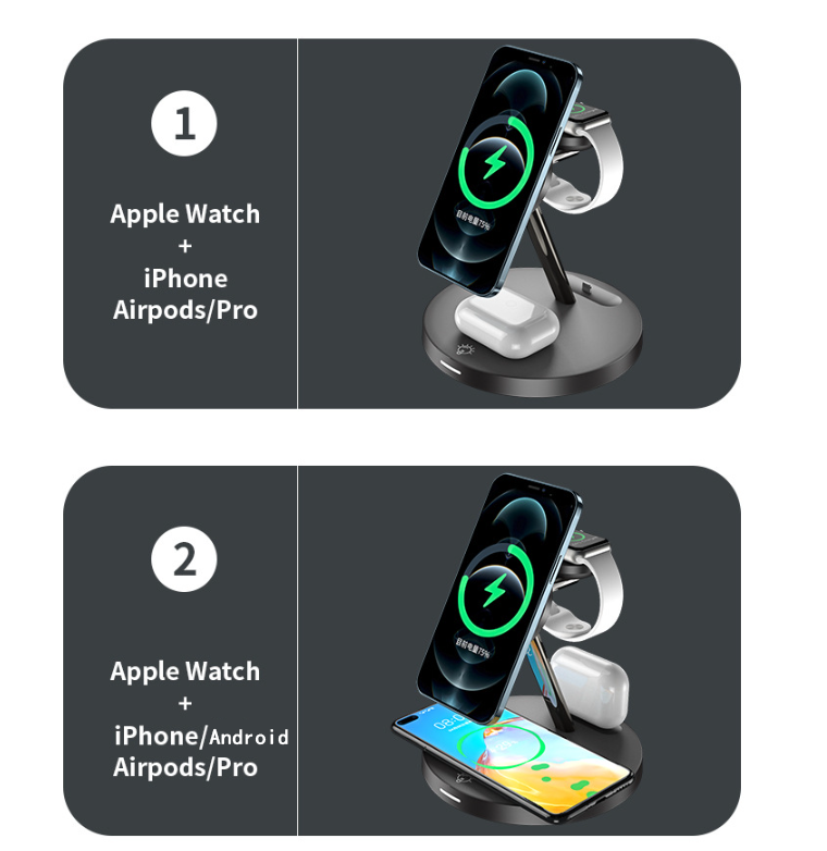 Three in one wireless charger magsafe magnet suitable for iPhone iPhone iPhone stand charger eprolo