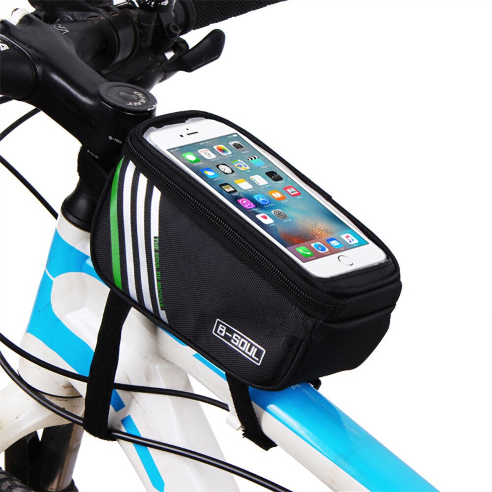 Bicycle Bags Bike Frame Holder Pannier Mobile Phone Bag Case Pouch Touch Scree Cycling Bag eprolo