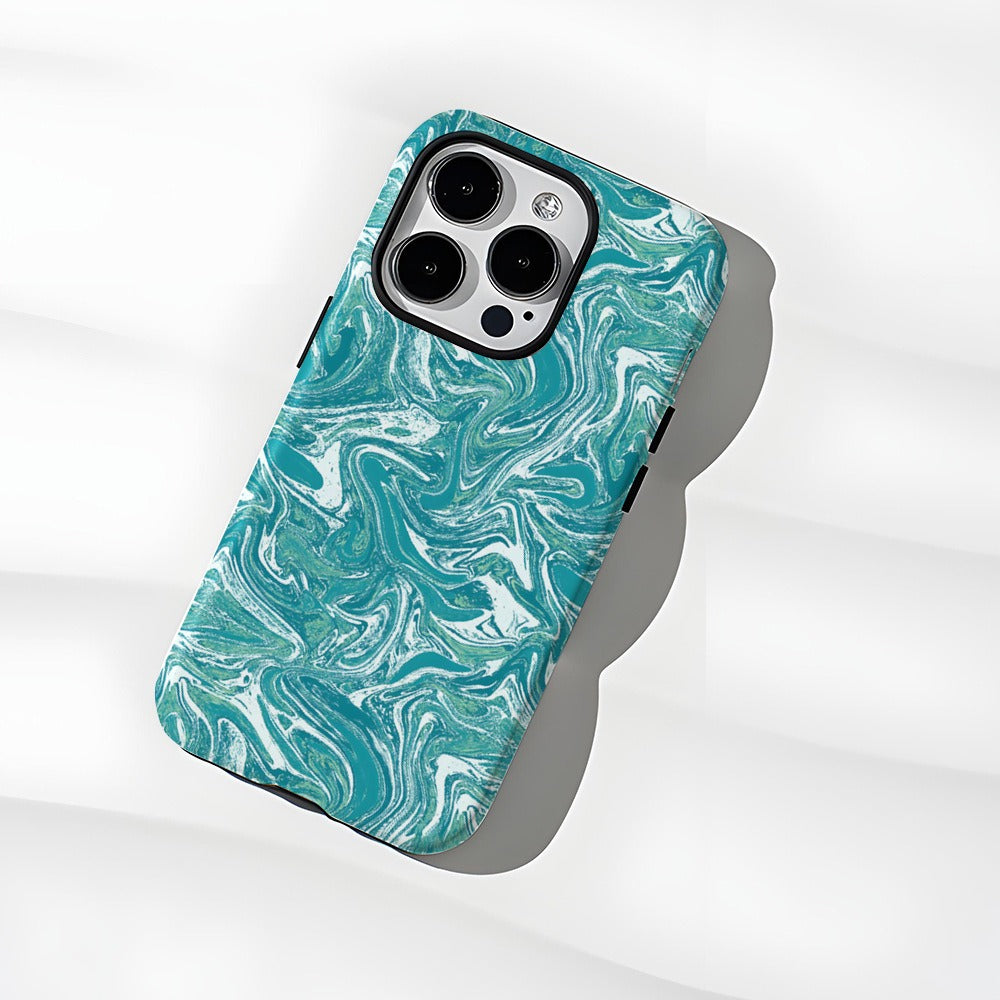 Abstract phone case Apple 16pro protective case 2-in-1 film case 13pm Apple phone case 15pm hard case eprolo