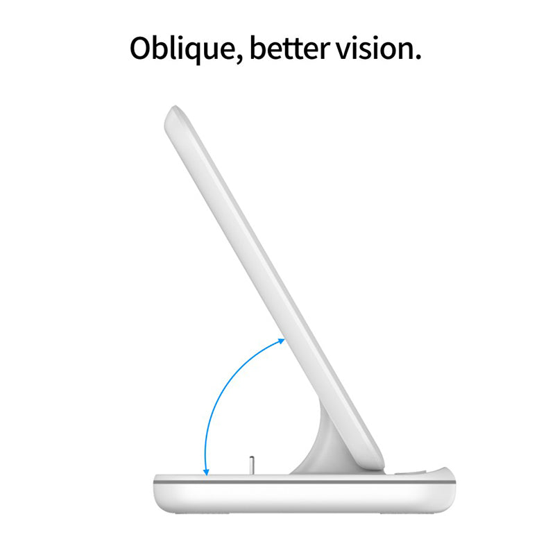 3 In 1 Mobile Phone Watch Headset Wireless Charger Stand For iPhone Airpods iWatch 1 2 3 4 Wireless Charging eprolo