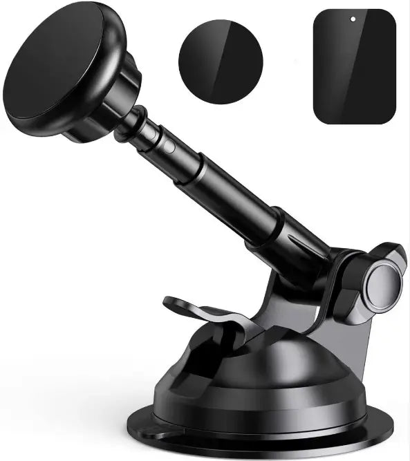 Car telescopic arm magnet phone stand car instrument table sucker mobile phone frame navigation bracket universal models eprolo