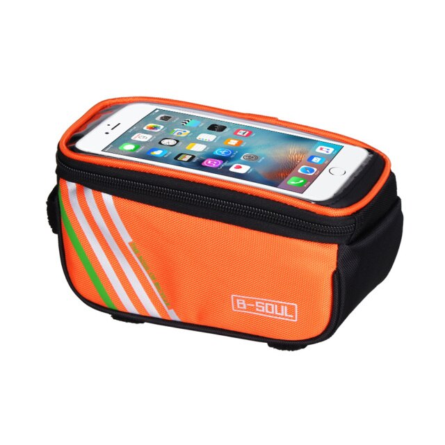Bicycle Bags Bike Frame Holder Pannier Mobile Phone Bag Case Pouch Touch Scree Cycling Bag eprolo